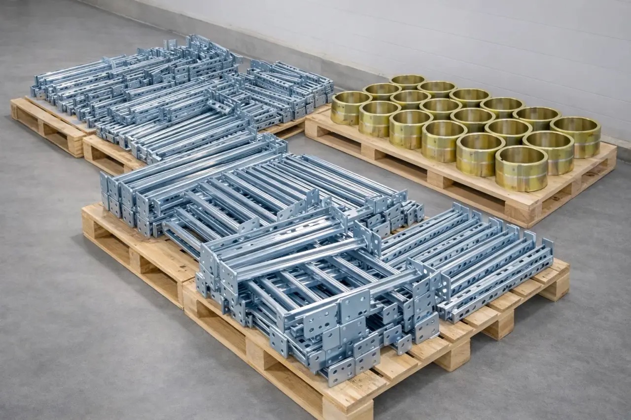 Паллеты с готовой продукцией